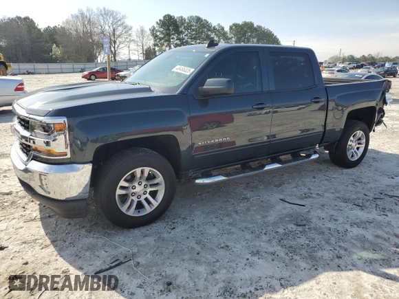 2018 Chevrolet Silverado 1500 LT with VIN 3GCPCREC2JG472033, listed as a Copart auction lot 48465325 with 98,663 mi miles and Salvage Title. Bid and sale history available at carsss.com. Image 1.