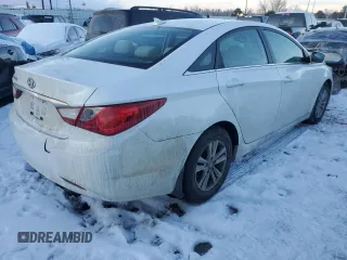 2012 Hyundai Sonata GLS z VIN 5NPEB4AC3CH468490, wystawiony jako Copart lot #41794835 z przebiegiem Nie podano mil oraz Szkoda całkowita • Salvage title. Historia ofert i sprzedaży dostępna na DreamBid. Obrazek 3.