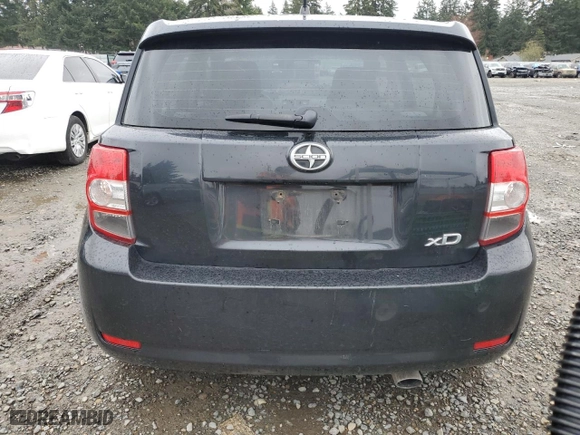 2008 Scion xD with VIN JTKKU104X8J005002, listed as a Copart auction lot 51494345 with 0 mi miles and Salvage Title. Bid and sale history available at carsss.com. Image 6.
