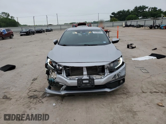2019 Honda Civic Sport with VIN 19XFC2F80KE031091, listed as a Copart auction lot 54488535 with 68,106 mi miles and Salvage title. Bid and sale history available at DreamBid. Image 5.