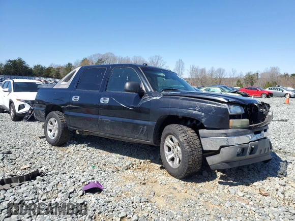 2005 Chevrolet Avalanche LS with VIN 3GNEC12Z65G128462, listed as a Copart auction lot 50082935 with 221,440 mi miles and Salvage title. Bid and sale history available at DreamBid. Image 4.