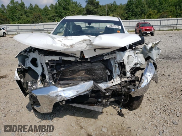 2020 Chevrolet Silverado 1500 Work Truck with VIN 3GCNWAEF5LG322849, listed as a Copart auction lot 65053573 with 39,811 mi miles and Salvage Title. Bid and sale history available at carsss.com. Image 5.