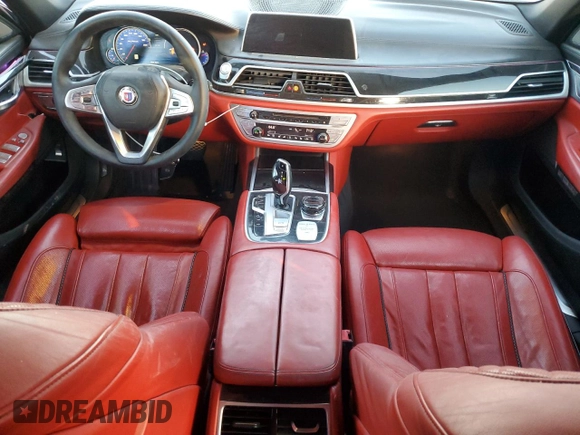 2017 BMW 7 Series with VIN WBA7F2C35HG855999, listed as a Copart auction lot 38122564 with 85,926 mi miles and . Bid and sale history available at DreamBid. Image 8.