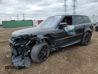 2020 Land Rover Range Rover Sport HST with VIN SALWS2RU6LA720061, listed as a Copart auction lot 55636705 with 42,485 mi miles and Salvage title. Bid and sale history available at DreamBid. Image 1.