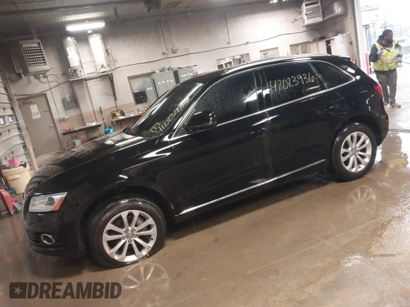 2013 Audi Q5 Premium Plus with VIN WA1LFAFP3DA052402, listed as a IAAI auction lot 42023936 with 154,383 mi miles and . Bid and sale history available at DreamBid. Image 2.