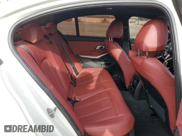 2022 BMW 3 Series 330e with VIN 3MW5P7J00N8C57811, listed as a Copart auction lot 42154045 with 29,705 mi miles and Salvage Title. Bid and sale history available at carsss.com. Image 10.
