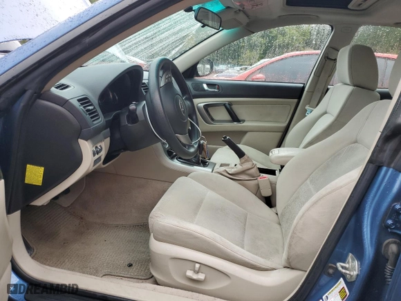 2008 Subaru Legacy (Natl) with VIN 4S3BL616586224511, listed as a Copart auction lot 75035044 with 126047 miles and Salvage Title. Bid and sale history available at carsss.com. Image 7.