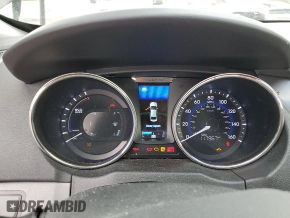 2015 Hyundai Sonata Hybrid Limited with VIN KMHEC4A43FA120881, listed as a Copart auction lot 73848763 with 117,967 mi miles. Bid and sale history available at carsss.com. Image 9.
