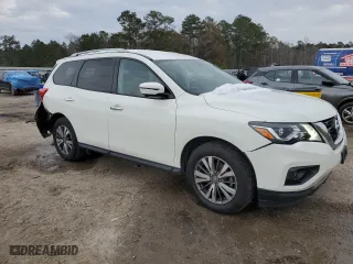 2019 Nissan Pathfinder SL with VIN 5N1DR2MM2KC608065, listed as a Copart auction lot 89401495 with 163,967 mi miles and Salvage Title. Bid and sale history available at carsss.com. Image 4.