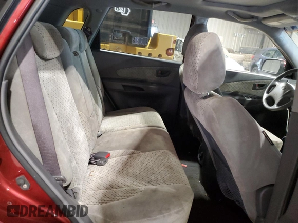 2005 Hyundai Tucson GLS with VIN KM8JN72D45U127165, listed as a Copart auction lot 64548104 with 127,234 mi miles and Salvage Title. Bid and sale history available at carsss.com. Image 11.