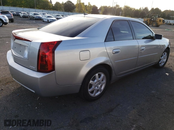 2006 Cadillac CTS with VIN 1G6DM57T260158466, listed as a Copart auction lot 75698534 with 118,423 mi miles and Salvage Title. Bid and sale history available at carsss.com. Image 3.