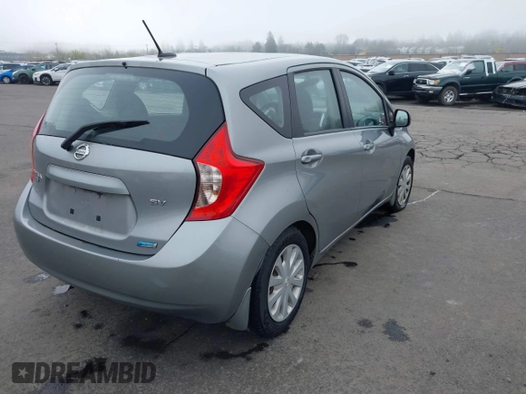 2014 Nissan Note S with VIN 3N1CE2CP5EL431501, listed as a IAAI auction lot 41857345 with 118,763 mi miles and . Bid and sale history available at DreamBid. Image 4.