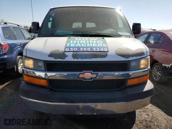 2008 Chevrolet Express Passenger z VIN 1GAHG39K381169612, wystawiony jako Copart lot #48710805 z przebiegiem 73 688 mil mil oraz Czysty tytuł • Clean title. Historia ofert i sprzedaży dostępna na DreamBid. Obrazek 5.