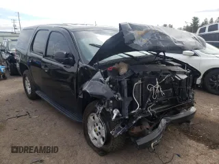 2012 Chevrolet Tahoe Commercial with VIN 1GNSK2E0XCR325463, listed as a Copart auction lot 37414352 with Not provided miles and Salvage title. Bid and sale history available at DreamBid. Image 1.