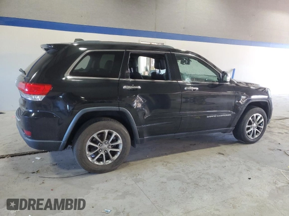 2015 Jeep Grand Cherokee Limited with VIN 1C4RJFBG2FC887173, listed as a Copart auction lot 49604255 with 154,760 mi miles and Salvage Title. Bid and sale history available at carsss.com. Image 3.