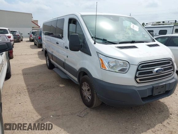 2017 Ford Transit Wagon XL with VIN 1FBZX2ZG1HKA73221, listed as a IAAI auction lot 42052034 with 79,809 mi miles. Bid and sale history available at carsss.com. Image 1.