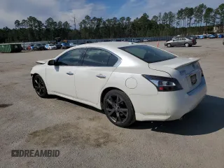 2014 Nissan Maxima SV with VIN 1N4AA5AP6EC496816, listed as a Copart auction lot 46168415 with 157,843 mi miles and Salvage title. Bid and sale history available at DreamBid. Image 2.