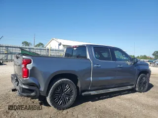 2020 Chevrolet Silverado 1500 High Country with VIN 3GCUYHEL3LG225718, listed as a Copart auction lot 70046254 with 51,594 mi miles and Salvage Title. Bid and sale history available at carsss.com. Image 3.