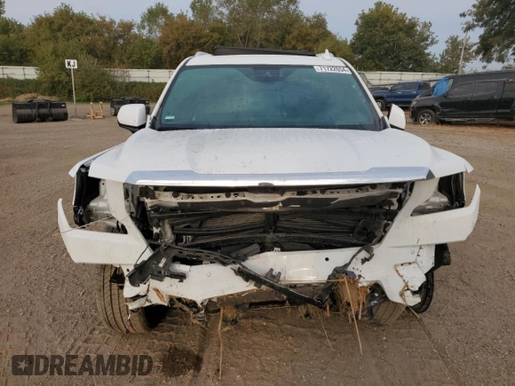 2023 GMC Yukon SLT with VIN 1GKS2BKDXPR224823, listed as a Copart auction lot 71722654 with 32,203 mi miles and Salvage Title. Bid and sale history available at carsss.com. Image 5.