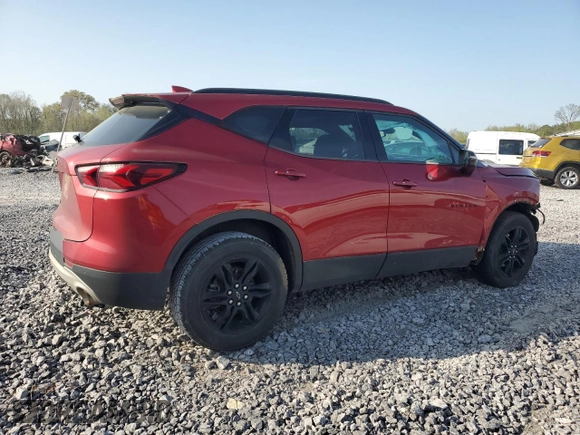 2021 Chevrolet Blazer LT z VIN 3GNKBCRS1MS527396, wystawiony jako Copart lot #51584065 z przebiegiem 74 251 mil mil oraz Szkoda całkowita • Salvage title. Historia ofert i sprzedaży dostępna na DreamBid. Obrazek 3.