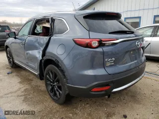 2021 Mazda CX-9 Grand Touring with VIN JM3TCBDY4M0526838, listed as a Copart auction lot 50491185 with 83,761 mi miles and Salvage Title. Bid and sale history available at carsss.com. Image 2.
