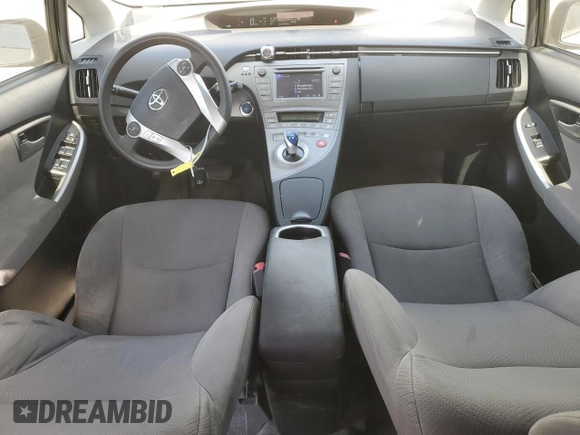 2012 Toyota Prius One with VIN JTDKN3DU9C5422011, listed as a Copart auction lot 64263265 with 183,886 mi miles and Salvage title. Bid and sale history available at DreamBid. Image 8.