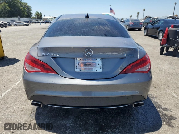 2016 Mercedes-Benz CLA 250 with VIN WDDSJ4GB4GN367717, listed as a Copart auction lot 61898733 with 32,405 mi miles and . Bid and sale history available at DreamBid. Image 6.