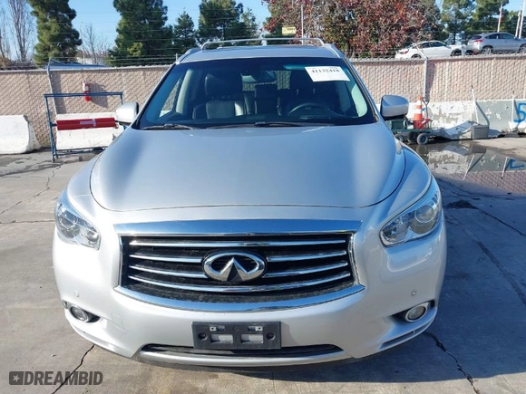 2015 Infiniti QX60 with VIN 5N1AL0MM0FC537706, listed as a IAAI auction lot 41132418 with NaN miles. Bid and sale history available at carsss.com. Image 12.