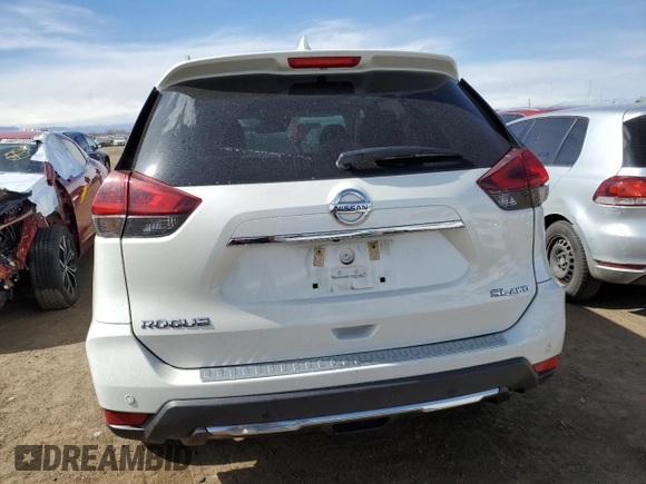 2019 Nissan Rogue SL with VIN 5N1AT2MV3KC717843, listed as a Copart auction lot 49011975 with 60,223 mi miles and Salvage Title. Bid and sale history available at carsss.com. Image 6.
