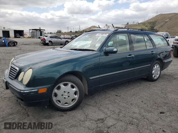 2002 Mercedes-Benz E-Class with VIN WDBJH65J62B465776, listed as a Copart auction lot 54789375 with 165,650 mi miles and Clean Title. Bid and sale history available at carsss.com. Image 1.