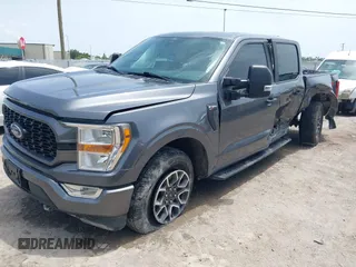 2021 Ford F-150 XL with VIN 1FTEW1EP6MFA07747, listed as a IAAI auction lot 42426426 with 73,586 mi miles and . Bid and sale history available at DreamBid. Image 17.