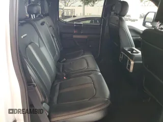 2021 Ford F-350 XL with VIN 1FT8W3DT6MED67209, listed as a Copart auction lot 60046965 with 59,510 mi miles and Salvage title. Bid and sale history available at DreamBid. Image 10.