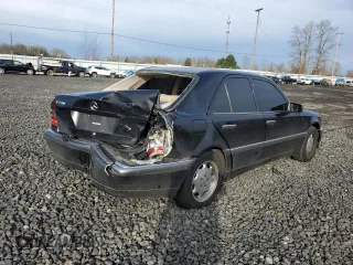 1998 Mercedes-Benz C 230/260/280/320 with VIN WDBHA23G4WA613941, listed as a Copart auction lot 46408815 with Not Provided miles and Salvage Title. Bid and sale history available at carsss.com. Image 3.