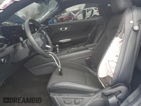 2024 Ford Mustang GT with VIN 1FA6P8CF7R5435012, listed as a Copart auction lot 49123195 with 3,207 mi miles and Salvage title. Bid and sale history available at DreamBid. Image 7.