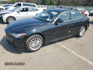 2021 Alfa Romeo Giulia with VIN ZARFANAN6M7648198, listed as a Copart auction lot 69104664 with 30,802 mi miles and Salvage Title. Bid and sale history available at carsss.com. Image 1.