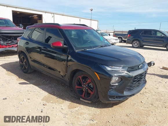 2021 Chevrolet TrailBlazer RS with VIN KL79MTSL7MB092543, listed as a IAAI auction lot 41753471 with 120,302 mi miles and . Bid and sale history available at DreamBid. Image 1.