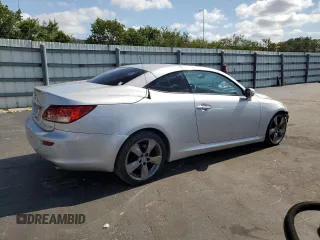 2010 Lexus IS 250 C z VIN JTHFF2C20A2506434, wystawiony jako Copart lot #55491365 z przebiegiem 203 942 mil mil oraz Szkoda całkowita • Salvage title. Historia ofert i sprzedaży dostępna na DreamBid. Obrazek 3.