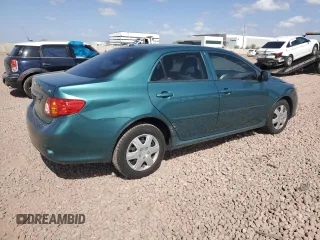 2010 Toyota Corolla with VIN 1NXBU4EE1AZ294667, listed as a Copart auction lot 53510175 with 99,020 mi miles and Salvage Title. Bid and sale history available at carsss.com. Image 3.