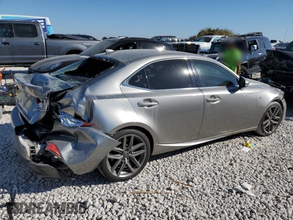 2020 Lexus IS with VIN JTHGZ1B25L5036703, listed as a Copart auction lot 72428144 with 41,583 mi miles and Salvage Title. Bid and sale history available at carsss.com. Image 3.