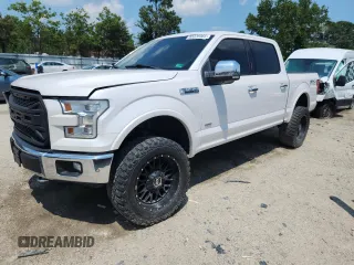 2017 Ford F-150 XL with VIN 1FTEW1EGXHKD51885, listed as a Copart auction lot 63326965 with 106,775 mi miles and Salvage title. Bid and sale history available at DreamBid. Image 1.