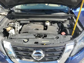 2018 Nissan Pathfinder SV z VIN 5N1DR2MMXJC658758, wystawiony jako Copart lot #54649225 z przebiegiem 85 657 mil mil oraz Szkoda całkowita • Salvage title. Historia ofert i sprzedaży dostępna na DreamBid. Obrazek 12.
