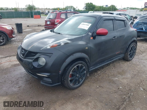 2013 Nissan Juke S with VIN JN8AF5MR7DT223671, listed as a IAAI auction lot 42013101 with 57,016 mi miles and . Bid and sale history available at DreamBid. Image 17.