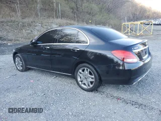 2018 Mercedes-Benz C 300 with VIN 55SWF4KB6JU259253, listed as a Copart auction lot 53642375 with 33,600 mi miles and Salvage Title. Bid and sale history available at DreamBid. Image 2.
