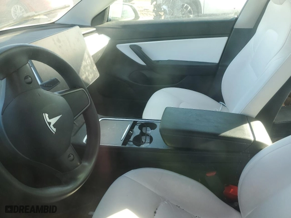 2021 Tesla Model 3 Long Range with VIN 5YJ3E1EB4MF849456, listed as a Copart auction lot 45899225 with 0 mi miles and Salvage Title. Bid and sale history available at carsss.com. Image 7.
