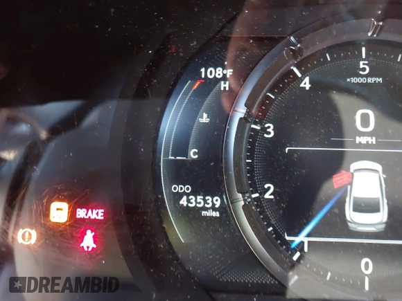2023 Lexus IS 350 F Sport with VIN JTHGZ1B26P5071160, listed as a IAAI auction lot 42513194 with 43,539 mi miles and . Bid and sale history available at DreamBid. Image 15.