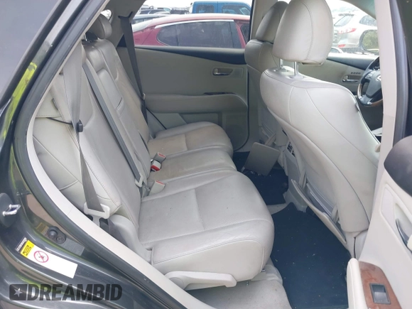 2010 Lexus RX 350 with VIN 2T2BK1BA3AC009986, listed as a IAAI auction lot 42282196 with 162,299 mi miles and . Bid and sale history available at DreamBid. Image 8.