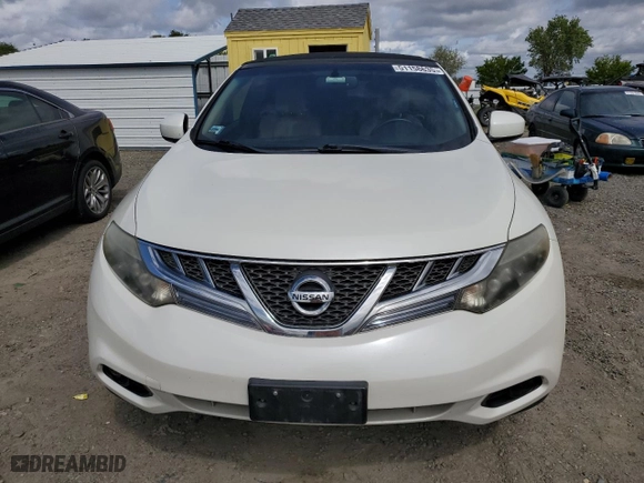 2011 Nissan Murano CrossCabriolet with VIN JN8AZ1FY6BW001977, listed as a Copart auction lot 51158635 with 132,619 mi miles and Salvage Title. Bid and sale history available at carsss.com. Image 5.