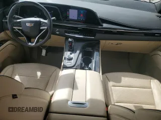2023 Cadillac Escalade ESV 4WD Premium Luxury with VIN 1GYS4KKL8PR504649, listed as a Copart auction lot 49773625 with 15,046 mi miles and Salvage Title. Bid and sale history available at carsss.com. Image 8.