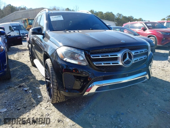 2017 Mercedes-Benz GLS 450 with VIN 4JGDF6EE1HA751391, listed as a IAAI auction lot 41416848 with 202,732 mi miles and . Bid and sale history available at DreamBid. Image 1.