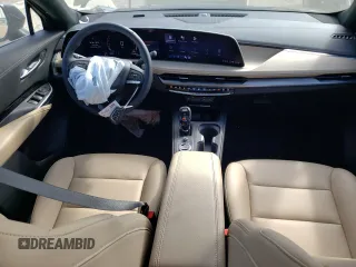 2024 Cadillac XT4 AWD Luxury with VIN 1GYFZBR4XRF199970, listed as a Copart auction lot 71496774 with 4,512 mi miles and Salvage Title. Bid and sale history available at carsss.com. Image 8.
